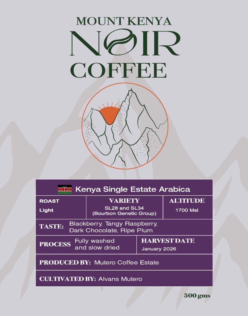 Mutero Estate Roasted AA 500gm